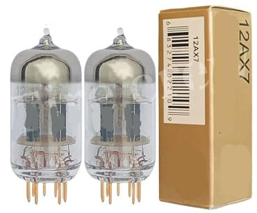 12AX7 Röhre Pin Upgrade ECC83 6N4 5751 HiFi Audio Röhrenverstärker Kit DIY mit Vier Kanälen(2pcs Matched Pair)