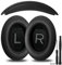 Nullmini Cuscinetti auricolari di ricambio per cuffie Bose QuietComfort 35 45 QC35 QC35ii QC45 cuffie auricolari fascia (nero)