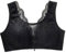 und Winter Neuer Spitzen-BH auf der Stützseite zum Anpassen der Art des Nicht-Rings in der dicken sexy Unterwäsche für Frauen Sklavin Outfit Damen (Black, 36)