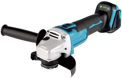Yofidra Cordless Angle Grinder Bundle 4-Speed Control Cordless Angle Grinders with 2-Battery System 5000rpm 125mm Disc Cutter for Cutting & Grinding