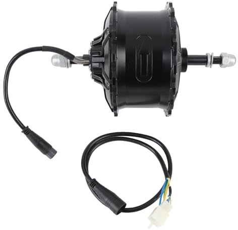SUNGOOYUE Elektro -Nabenmotor, 48 V 750W Aluminiumlegierung Heckantriebsrad Getriebe Motor mit 9 Kernadapterkabel für die Umwandlung