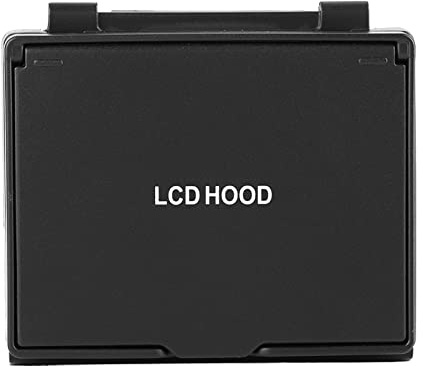 Tbest Schermo per Monitor LCD della Fotocamera Paraluce Copertura Protettiva per D850 Blocchi di Design Pieghevoli in Plastica Resistente Protegge Accessorio Fotografico Portatile
