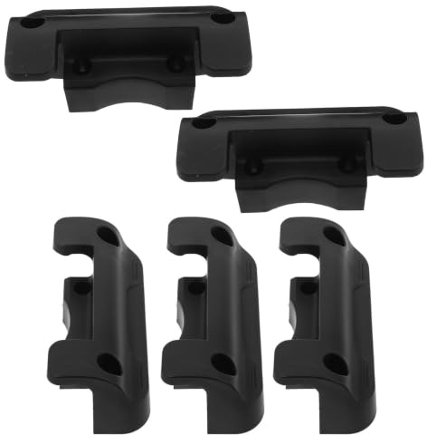MOBUTOFU 5 Sets Pressure Washer Hose Hanger Wall Mounted Plastic Hose Holder with Strong Load-Bearing and Easy Installation Suitable for Garage and Outdoor Use