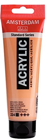 Amsterdam Standard Series Acrylfarbe Tube 120 ml Neapelgelb Rot 224 (17092242)