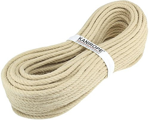 Corde Cordage en chanvre synthétique 18mm 10m toronné Catégorie A