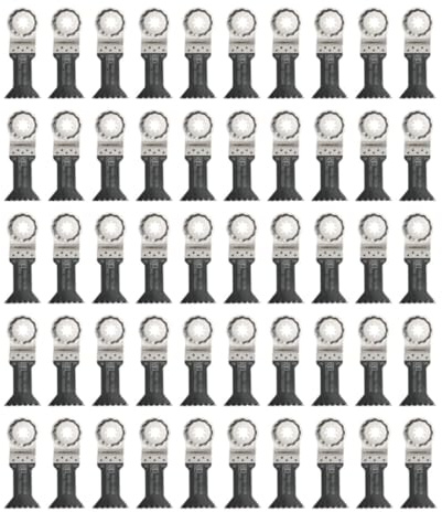 FEIN 63502152250 E-Cut Universal-Sägeblatt, 60mm x 44mm, à 50 Stk, schwarz/silber, Stück