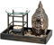 Duftlampe Buddha Keramik / Holz