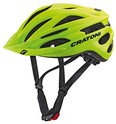 Cratoni Pacer+ Fahrradhelm, Lime Matt, L-XL