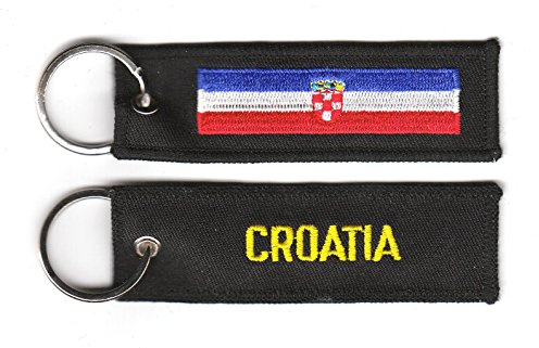 Schlüsselanhänger Kroatien Anhänger Fahne Flagge NEU