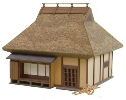 1/150 Farm House Miniature Art Old Style Diorama Series (japan import)