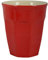 Ib Laursen, Cafe Latte Becher Mynte rot, Höhe ca. 10 cm