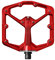 STEMPEL 7 breite rote Pedale