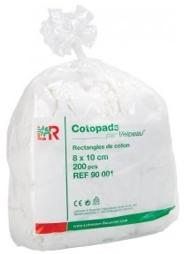 Cotopads Coton Format Familial (8 X 10 Cm) en Sachet de 200 Tout Usage
