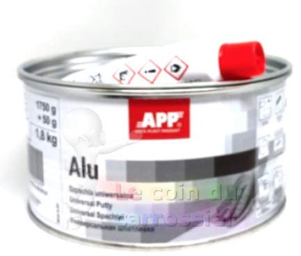 Mastic aluminium 1,8kg + durcisseur