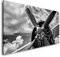 Flugzeug im Retro Design 120x 60cm Panorama Leinwand Bild XXL Format Wandbilder Wohnzimmer Wohnung Deko Kunstdrucke
