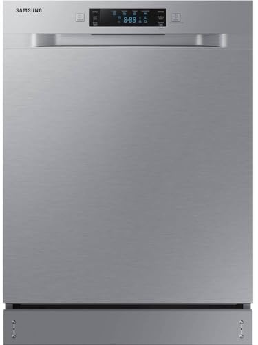 Samsung 52dBA Dishwasher with Integrated Digital Touch Controls, Stainless Steel, DW60R2014US/AA