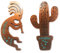 Arizona Namedrop Magnet Kokopelli Magnet & Kaktus Magnet New Mexico Texas Südwest-Souvenir Geschenk (Arizona Namedrop)