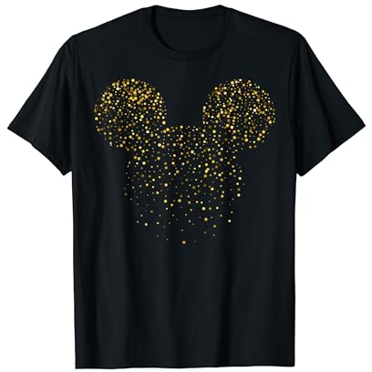 Disney New Year's Mickey Mouse Confetti T-Shirt