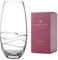 DIAMANTE Swarovski Barrel Tapered Vase 'Soho' - Hand Cut Crystal Vase with Swarovski Crystals - 25cm