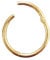 Ringe PIERCING Clicker Nasenring Echt 585 Gold Gelbgold Durchmesser 6 mm Klicker Intim Tragus Helix Septum neu modern modisch extravagant 46011-6