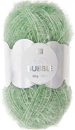 Rico Creative Bubble 50g Stricken Wolle Strick Schwäme häckeln Kohl