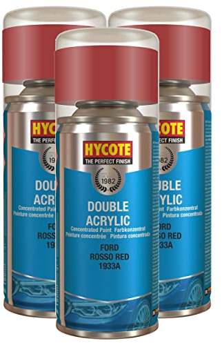 Hycote Ford Rosso Red 150ml (Pack of 3)