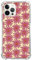 Wildflower Peace Sign Handyhülle Kompatibel mit iPhone 12 Pro Max, Hippie Rosa Gänseblümchen Cover für Männer Mädchen Frauen Jungen, Stoßfeste Schutzhülle TPU Case für iPhone 12 Pro Max