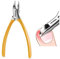 MR.GREEN Toenail Clippers Stainless Steel Ingrown Nail Cutter Thick and Hard Nails Pedicure Manicure Tools (Orange)