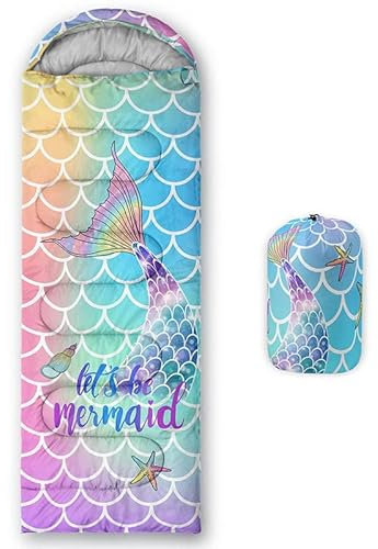 HOSIMA Schlafsäcke,Kaltwetter-Mumienschlafsack für Erwachsene,Mädchen,Jungen,Wasserdicht,Herren für warmes Camping, Wandern, Outdoor, Reisen, Jagd, mit Kompressionsbeuteln(SDC135)