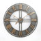 keivmlvt Vintage Large Wall Clocks - 23 Inches, Metal, Silent - Perfect for Living Room, Kitchen, Office, Bedroom, Lounge and Garden - Modern and Stylish Décor