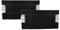 vhbw 4x Aktivkohlefilter kompatibel mit Neff D4972X0, D4683X0MC/01, D4772X0, D4692X0, D4972X0/03 Dunstabzugshaube - 39,8 x 19,6/17,4 x 2,9 cm