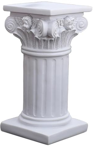 Streysisl Römische Säule Deko Griechische Säule Deko Römische Säulen Harz Römische Säule Dekoration Requisiten Griechische Säulenharz Skulptur Dekoration Harz Kerzenständer Skulptu