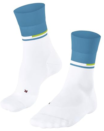 FALKE Herren Laufsocken RU Compression Stabilizing M So Lyocell Funktionsmaterial mit Kompression 1 Paar, Weiß White 2007, 44-45