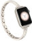 Missair Compatible avec les bracelets Apple Watch 40mm 38mm 41mm 44mm 42mm 45mm 46mm 49mm pour femme et fille, bracelet fin en métal avec diamant pour iWatch SE Series 10, 9, 8, 7, 6,