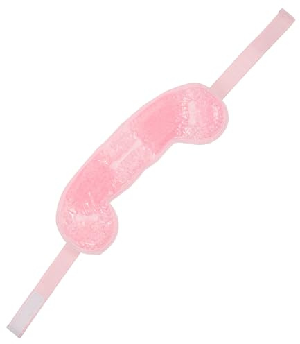 Homoyoyo Wiederverwendbares Gel Kopf Eispack mit Flexiblem Riemen Auslaufsichere Kältekompresse Leichtes Kühlstirnband für Schmerz und Muskeltherapie Heim und Outdoor Einsatz