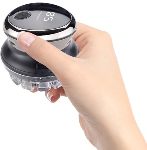 Gatuida Tondeuse à Cheveux Électrique Écran Lcd Étanche pour Coupe Précise Hommes Usage Domestique Ergonomique Couleur Aléatoire