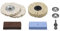 wolfcraft Set per lucidatura professionale da 6 pezzi I 2179000