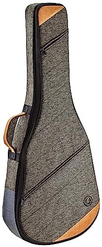 Ortega Guitars Guitar Soft Case - Tasche für 4/4 Klassische Gitarre - Höhe 103,5 cm - Breite 39 cm - Baumwolle / Leinen, Mocca (OSOCACL-MO)