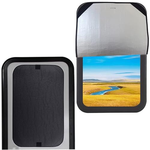 Housse Pare-Soleil pour Porte et fenêtre de Camping-Car - Tissu occultant pour intimité - 40,6 x 63,5 cm