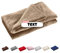 Kuscheldecke 140 x 200 cm individuell Bestickt mit Namen, personalisiert mit Ihrem Wunsch Text | Fleecedecke | Sofadecke | Tagesdecke | Name (Cappuccino)