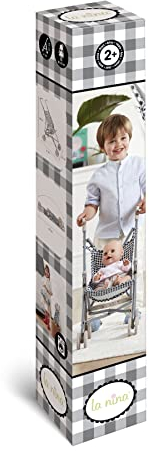 La Nina Kleiner Stuhl Noa, Kinderwagen, 3 Jahre+, Mehrfarbig