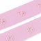 3m Druckknopfband 18mm Druckknopf Band Bodyverschluss Miederband Farbwahl, Größe:Breite 18 mm | Abstand 25 mm, Farbe:rosa
