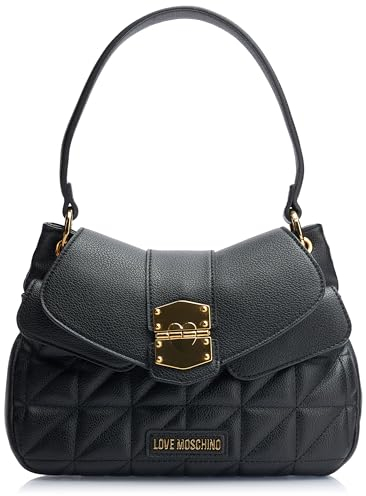 Love Moschino Damen Umhängetasche, Schwarz