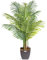 CHRISTOW Artificial Areca Palm Tree, Fake House Plant for Home Decoration, Lifelike Leaves and Husky Natural Looking Stems, Weighted Pot, Indoor Outdoor (120cm / 4ft)