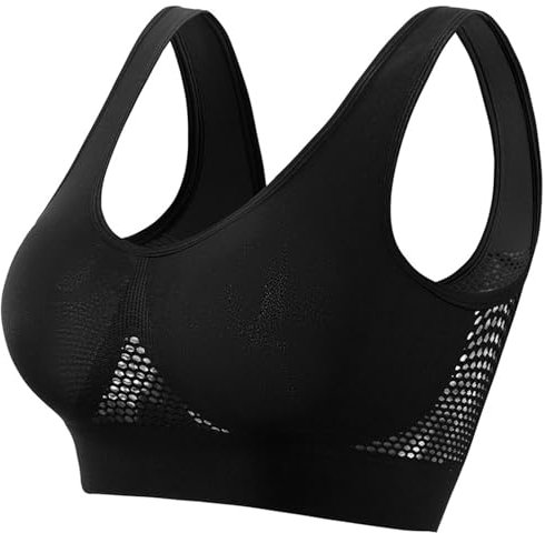 FeiBeauty Bikini Schwangerschaft Unsichtbarer BH Stillhütchen S Damen Haltungskorrektur Mit Vorderverschluss Rückenstütze Sport Tshirt Große Größen