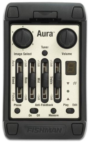 Fishman Tonabnehmer Pro-Man-Oba Onboard Aura, schmal