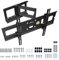 RICOO Supporto TV parete R05 Girevole Inclinabile Televisore 40”-75” 102-191 cm Staffa universale Televisione LED/LCD/Curvo VESA 300 x 200-600 x 400