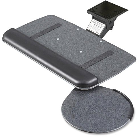 Keyboard Swivel Arm - 20-1/2 x 10-1/2 x 11-1/4 - Black
