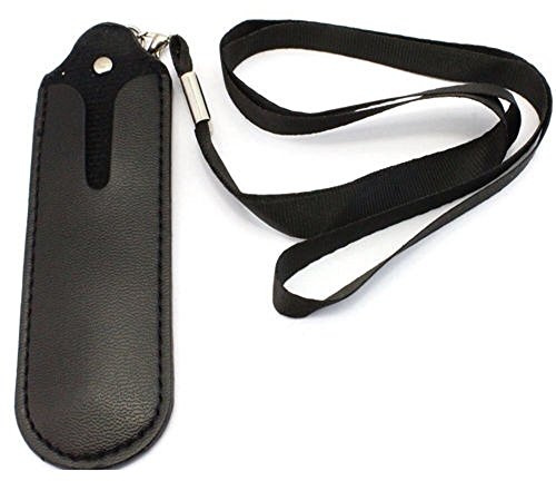 EGO E CIG LANYARD CASE HOLDER - Soft Lined + Black faux leather ALL types of EGO -T