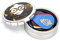 Pick Geek Delrin (Tortex) Plektren Set | 16 Coole Gitarren Plektrum Picks | für Ihre E-, Akustik- und Bass-Gitarre | in einer Luxusmetall 'Klick-Klack' Dose | 4 Stärken | luxuriösen Kraft Geschenkbox